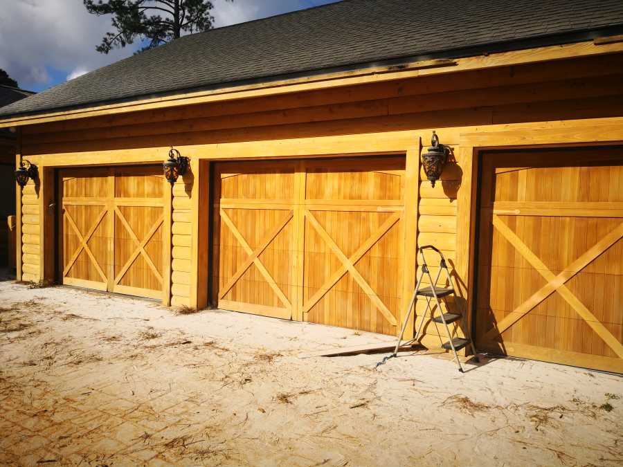 Log Cabin Restoration With Sandblasting