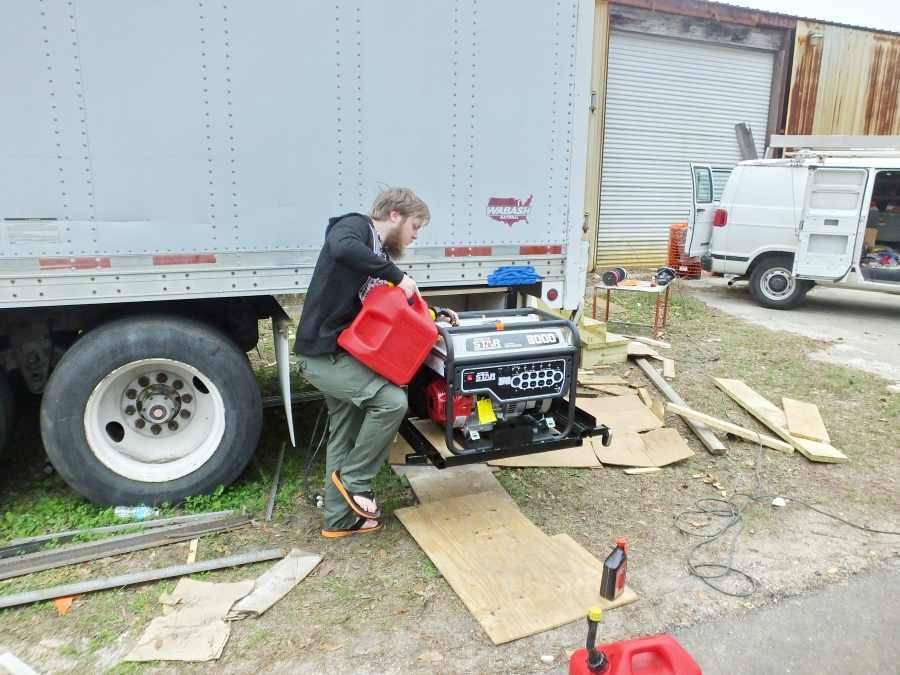 generator cage fabrication